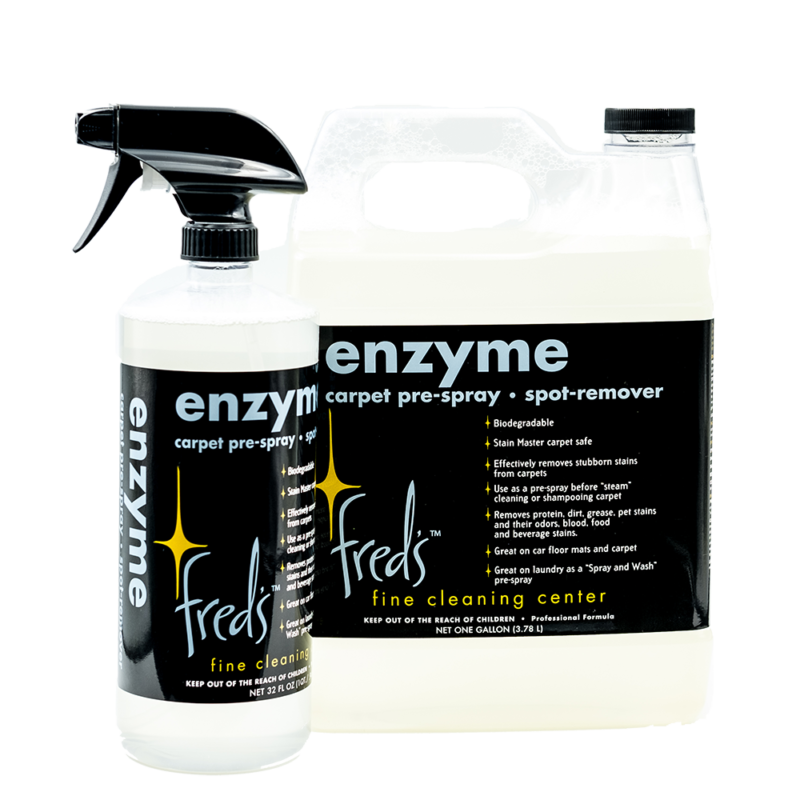 Fred's Enzyme Carpet PreSpray Spot Remover Freds Fine Cleaning Center